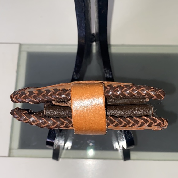 Vintage Tooled Leather Wallet FLORAL BOTANICAL Wallet with Coin Pouch 1960/1970 - Picture 14 of 15